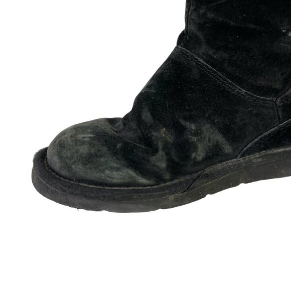 Ugg Australia Womens 5116 Mayfaire Black Side Zip Suede Genuine Leather Boots 6 - Picture 11 of 16